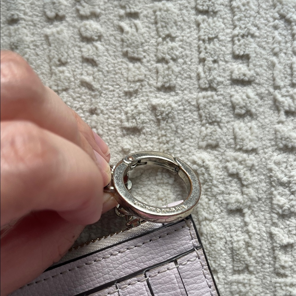 Kate Spade Lavender Zip Card Holder - Picture 6 of 11